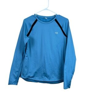 Under Armour Cold Gear Cozy Crew Shirt‎ Women Large Long Sleeve Training Running